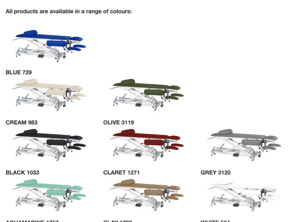 Undersökningsbrits- Medistar CX1